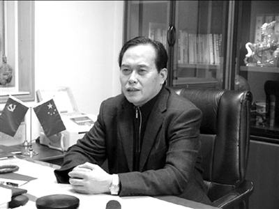 几年前,刘希泉为迎接农业普查工作在朝阳有线发表电视讲话。 图/北京市第二次全国农业普查网